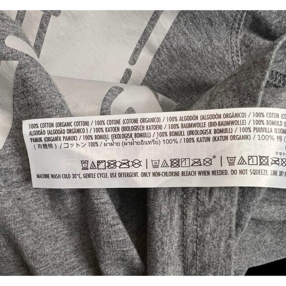 Star Wars Mandalorian & Grogu Shirt XL Strong with the Force Organic Long Sleeve - Picture 8 of 12